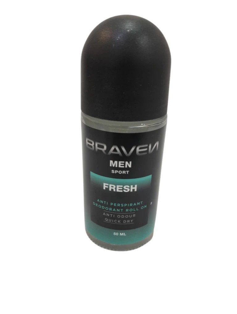 Braven Roll On 50ml Fresh