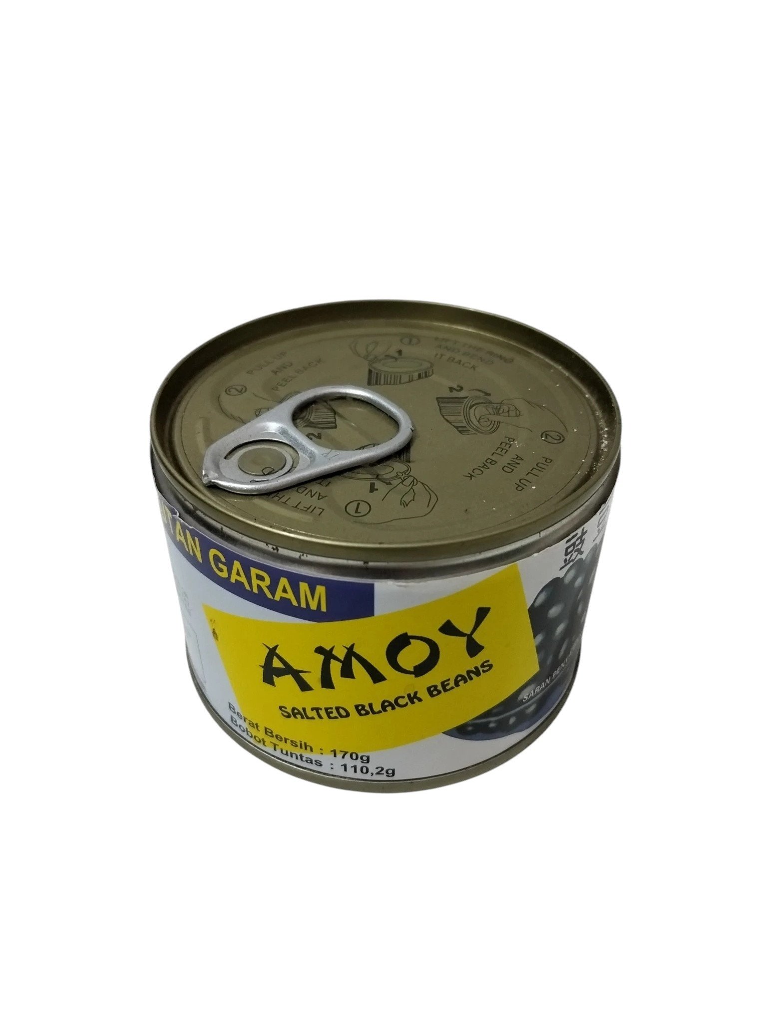 Amoy Tausi 170gr Salted Black Beans