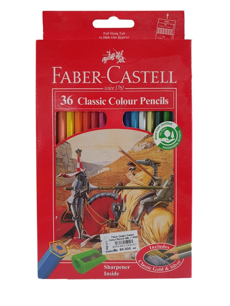 Faber Castell Classic Colour Pencils 36L 115856