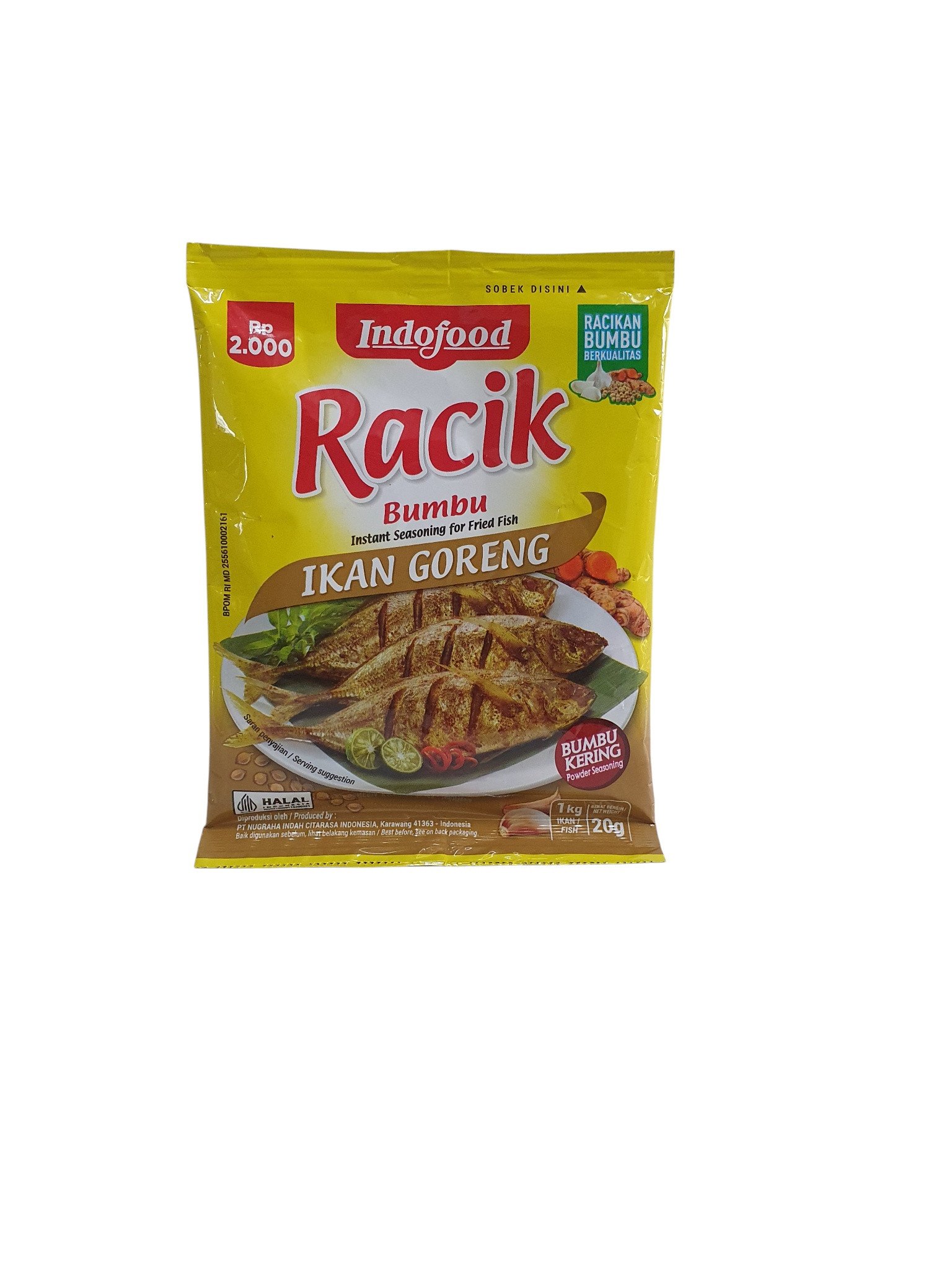 Indofood Bumbu Racik 20 gr Ikan Goreng