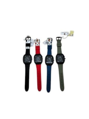 Jam Tangan Leopard Karet Water Resist