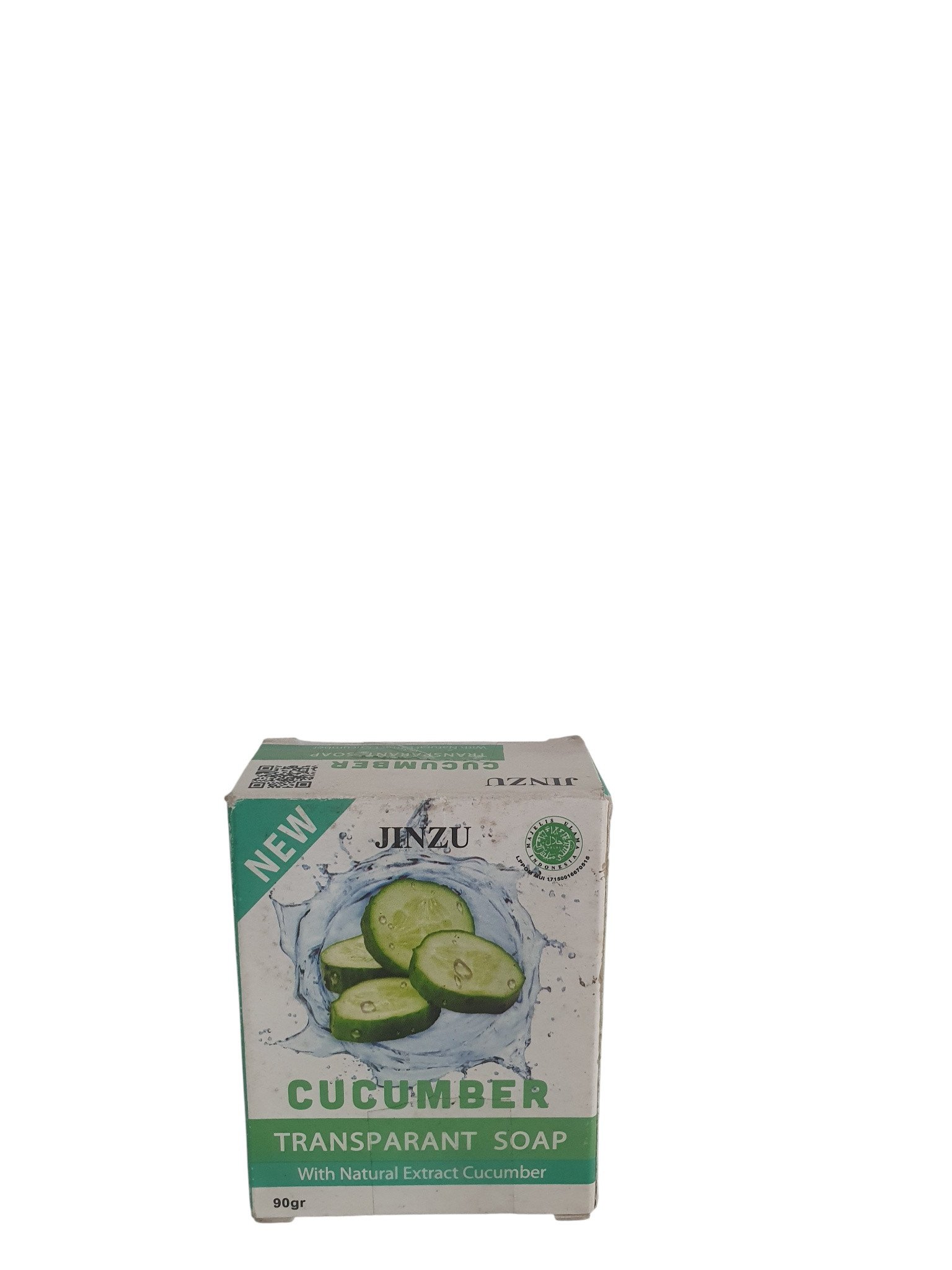 Jinzu Transparant Soap 90gr Cucumber