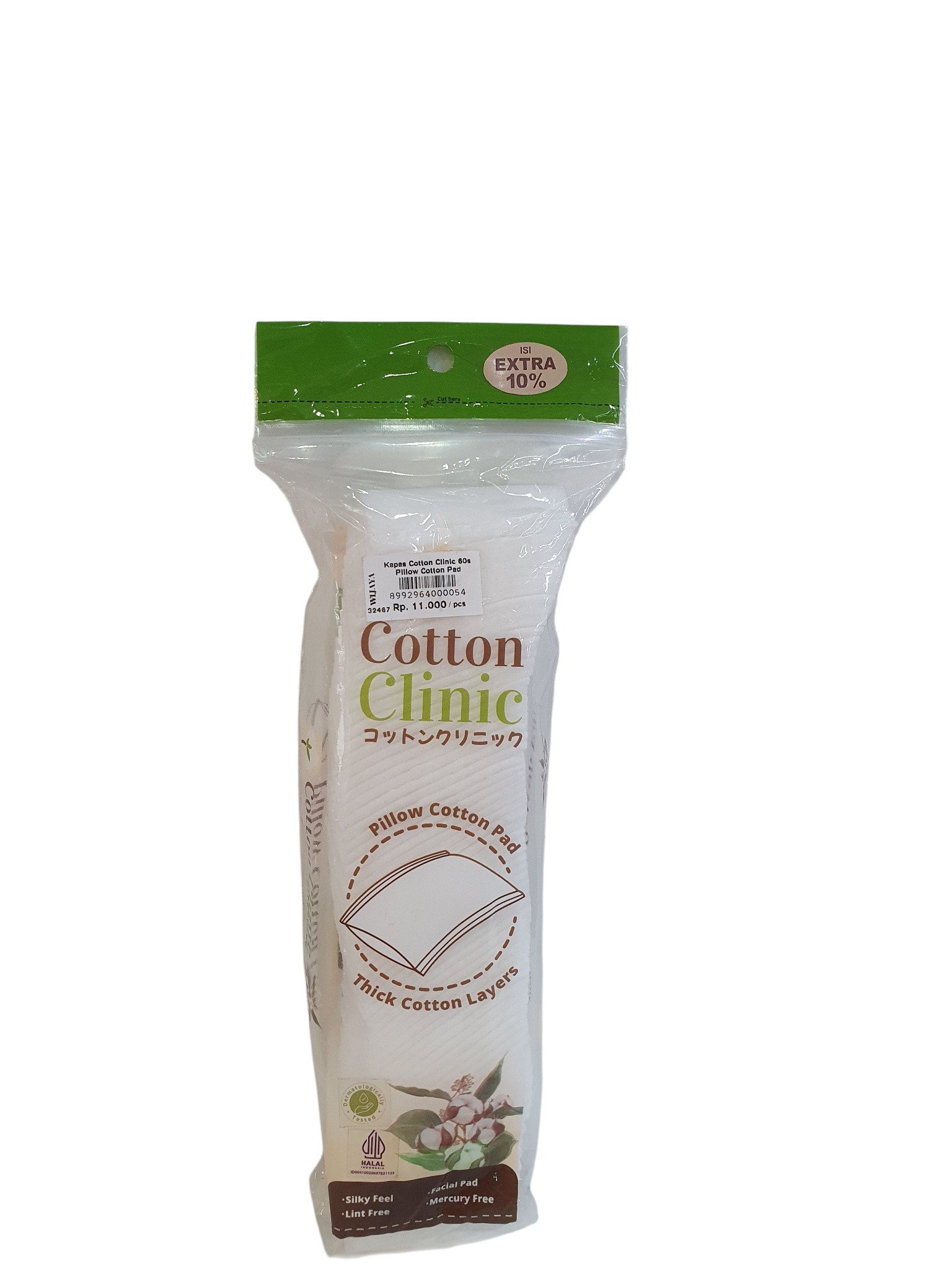 Kapas Cotton Clinic 60s Pillow Cotton Pad