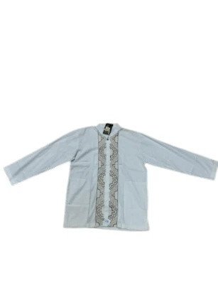 Kemeja Koko Kotak Motif