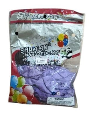 Balon Logam 50pcs Warna