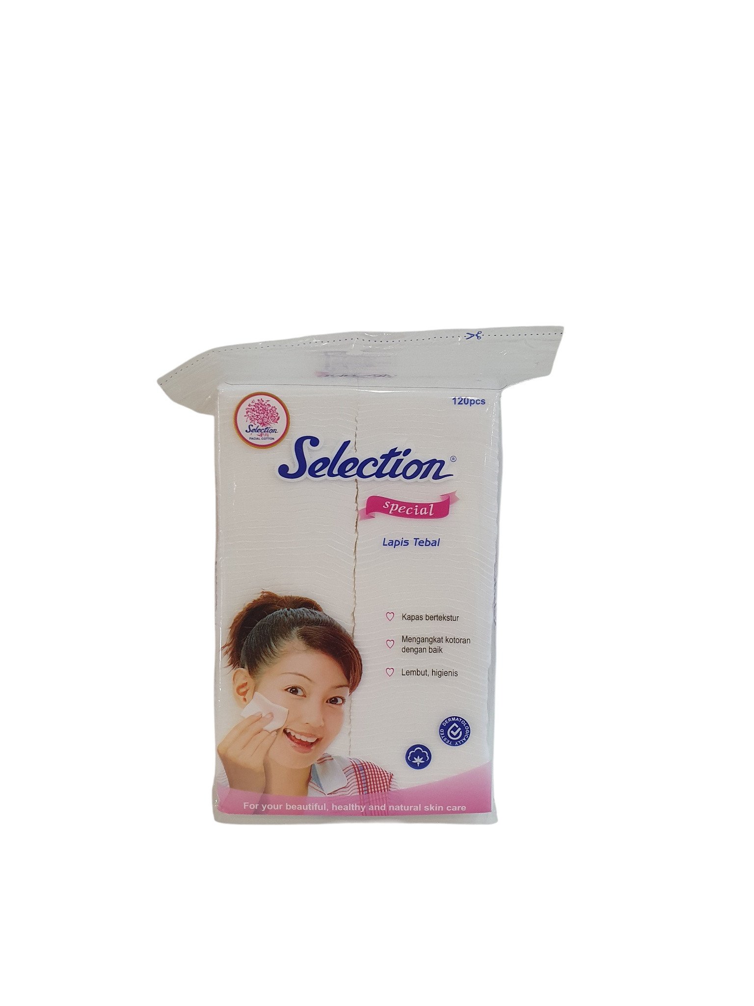 Selection Facial Cotton 120gr Lapos Tebal