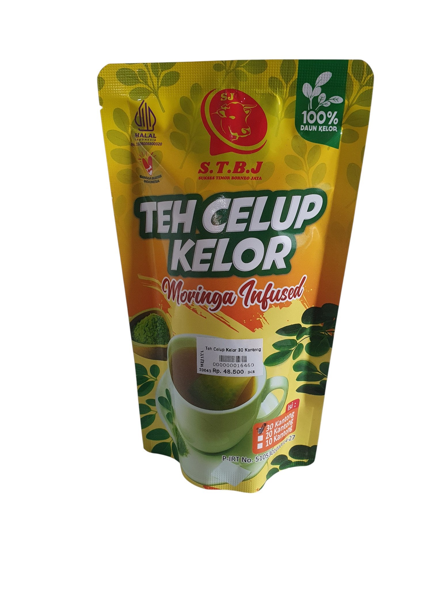 Teh Celup Kelor 30 Kantong