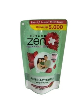 Zen Body Wash 85ml Reffil Pure Tea Tree