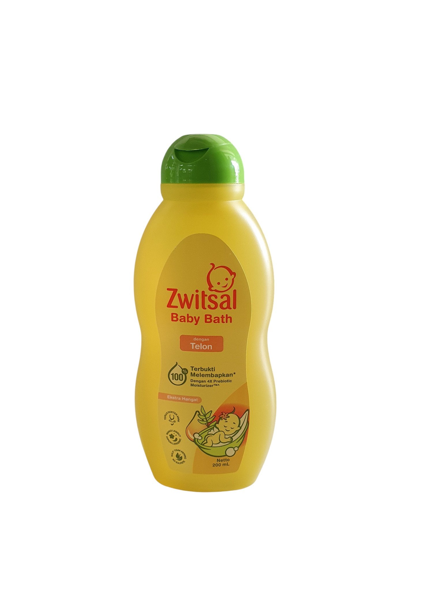 Zwitsal Hair & Body Bath 200ml Antibacterial