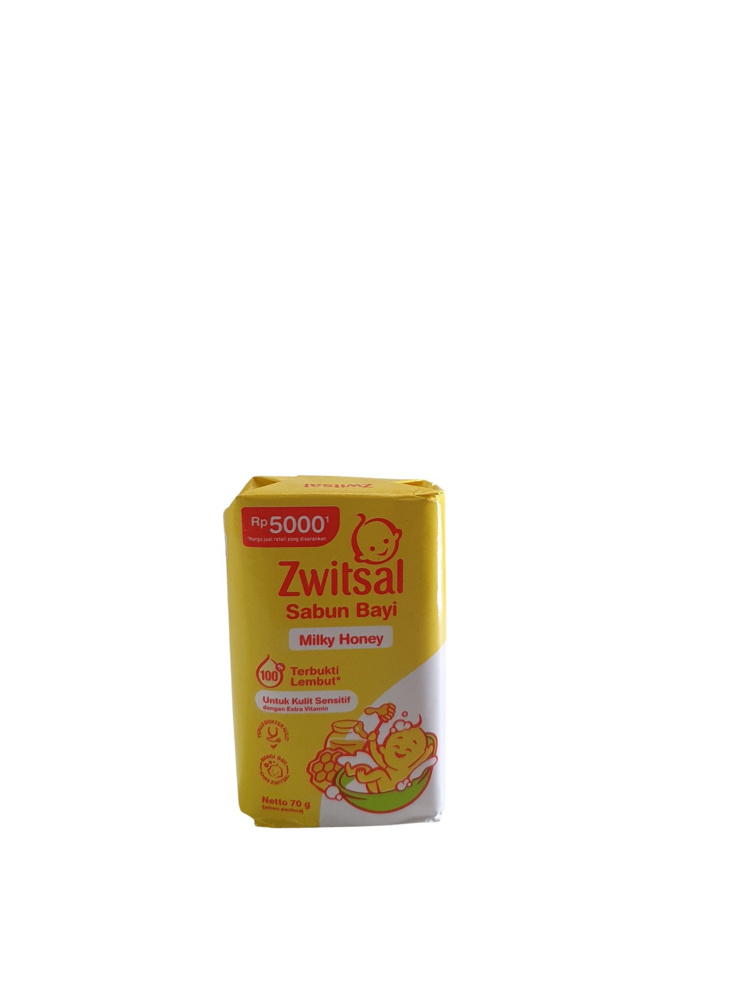 Zwitsal Sabun Bayi 70gr Milky Honey